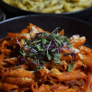 Beef Penne Arrabbiata